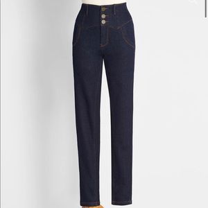 Collectif high waist skinny jeans